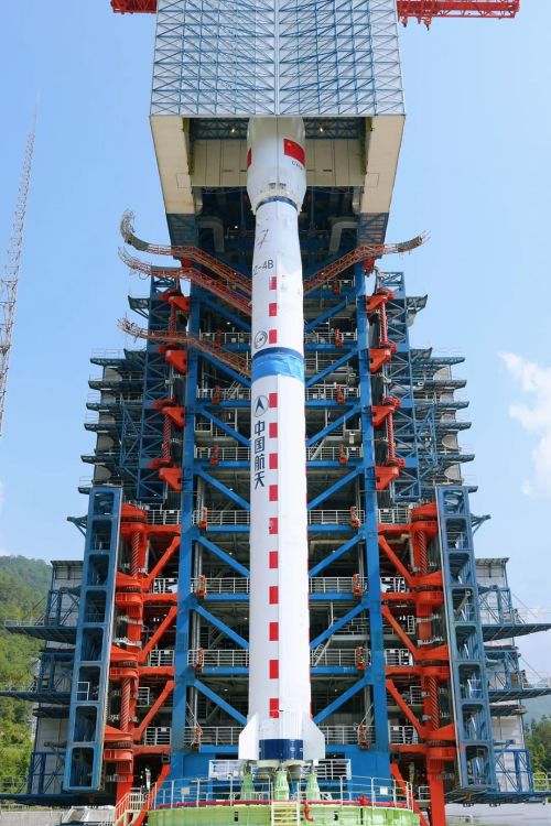 長(zhǎng)四乙火箭成功發(fā)射遙感四十三號(hào)02組衛(wèi)星(圖3)