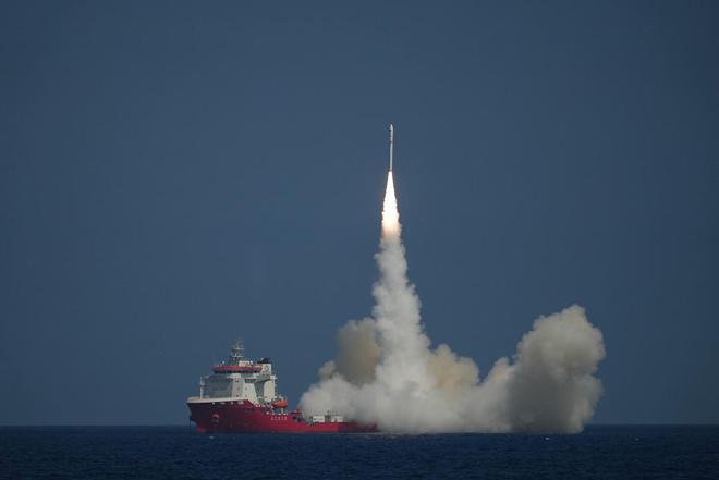 谷神星一號海射型（遙三）成功將6顆衛(wèi)星送入太陽同步軌道(圖1)