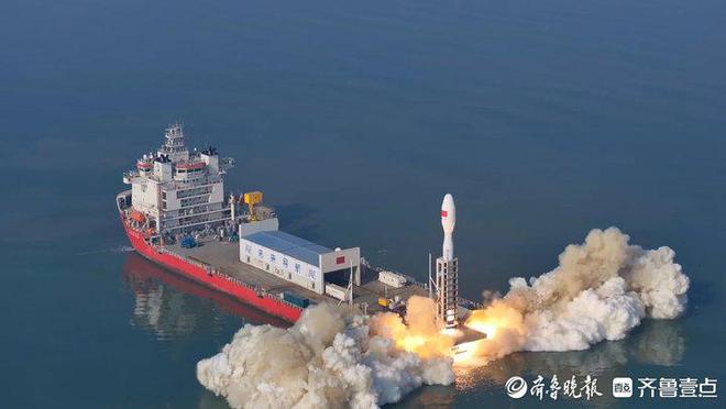 一箭十星開門紅！浩瀚星空又多了十顆“濟(jì)南制造”(圖1)