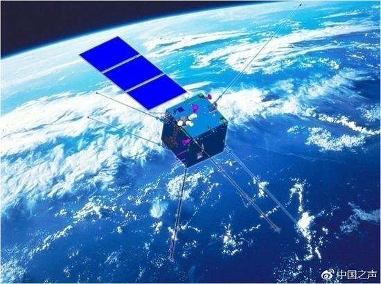 我國(guó)微厘空間衛(wèi)星上天海上發(fā)射一箭十星(圖1)