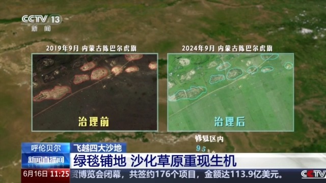 今昔對比瞰變遷 衛(wèi)星視角帶你飛越四大沙地(圖9)
